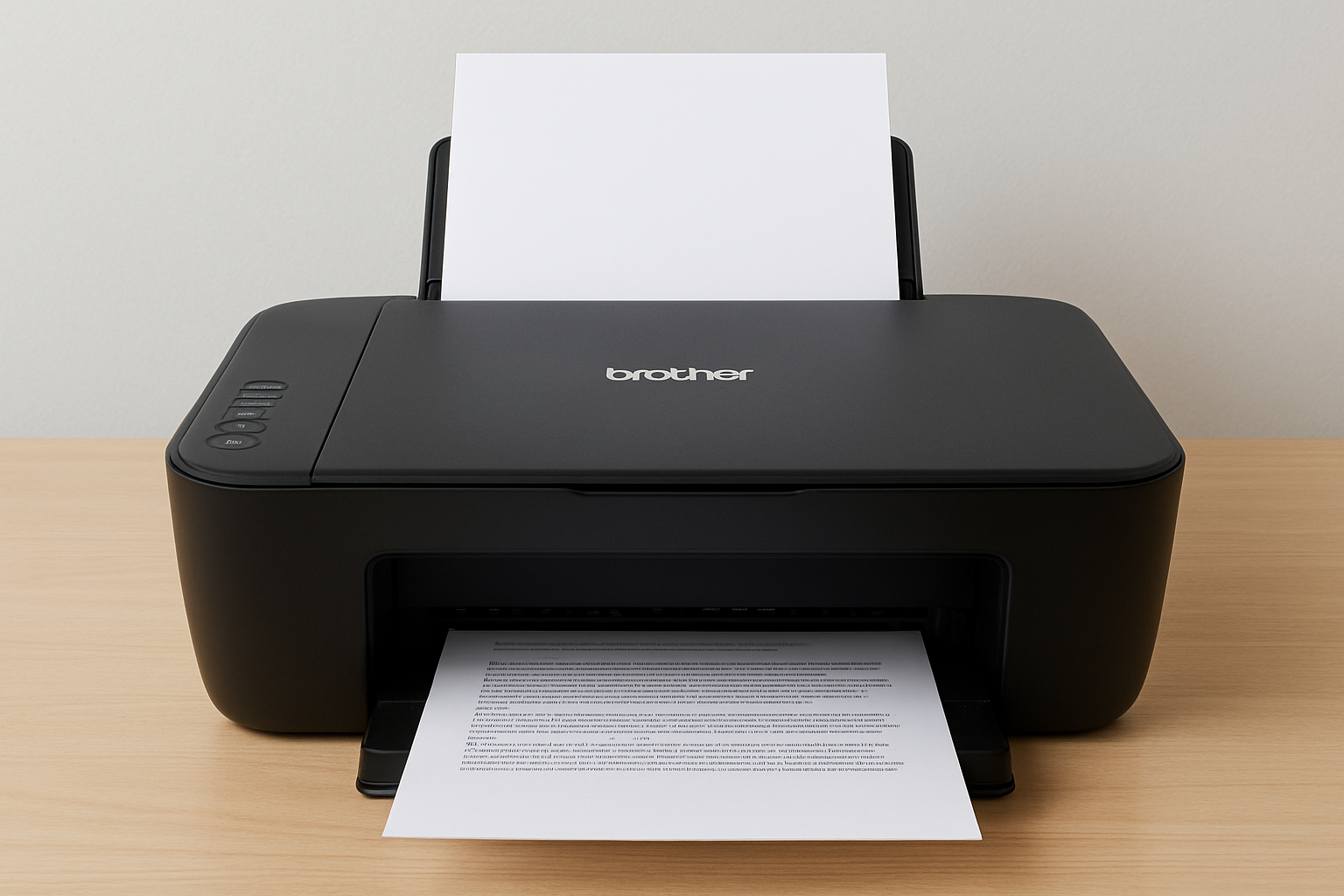 Generic Brother printer setup illustration