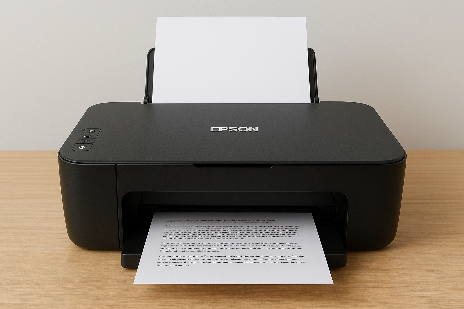 Generic Epson printer setup illustration